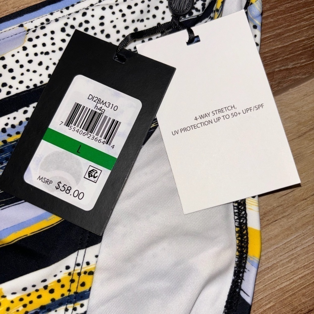 DKNY Printed Classic Bikini Swim Bottom​ | NWT - Picture 3 of 6